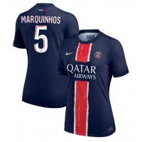 Paris Saint-Germain Marquinhos #5 Domaci Dres za Ženska 2024-25 Kratak Rukav